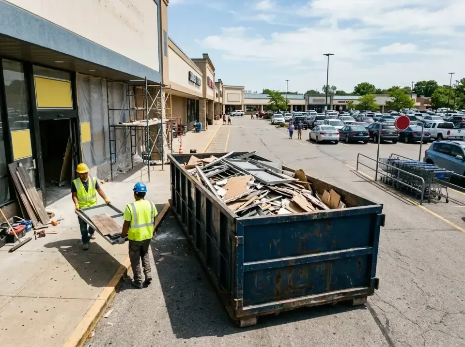 retail-store-renovation-debris-003 — frequently asked questions, Roll-off Dumpster Rentals in Crooksville, OH